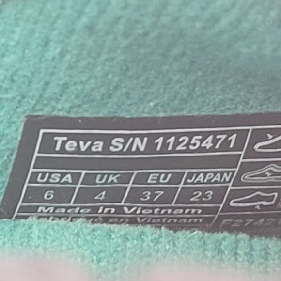 Teva ReEmber Women's Multicolor Slip-On Shoes S/N1125471 US Size 6 - Picture 8 of 8